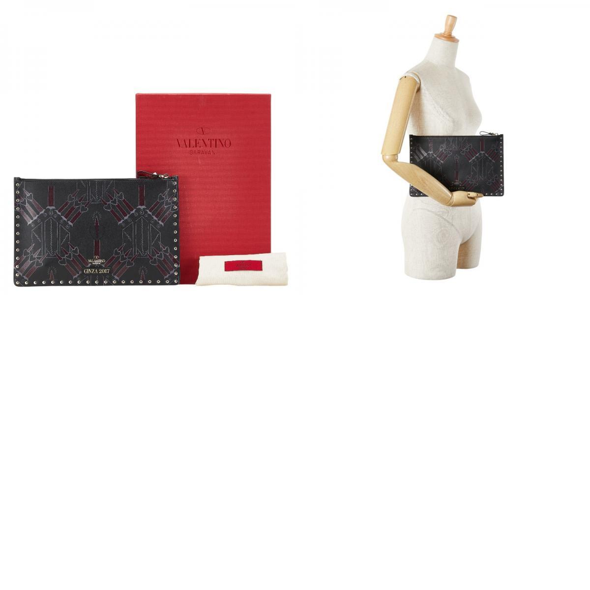 Valentino Ginza clutch with its presentation box and dust bag